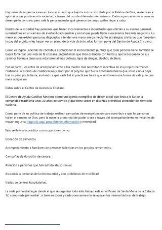 Por Un Cristianismo vivo