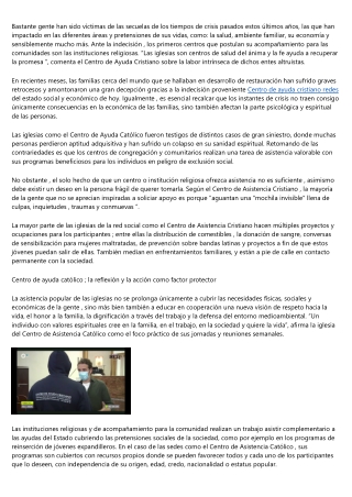 La religión cristiana es vida