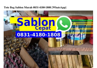 Tote Bag Sablon Murah 08ᣮ1•Ꮞ180•1808[WA]