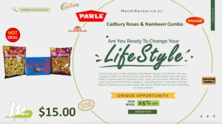 Cadbury Roses & Namkeen Combo - Rakhi Collection in New Zealand