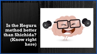 Is the Heguru method better than Shichida? (Know right here)