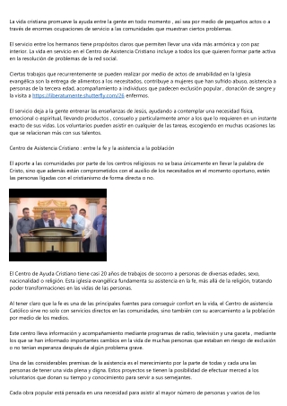 Grupos De Jesús, Grupos de ayuda
