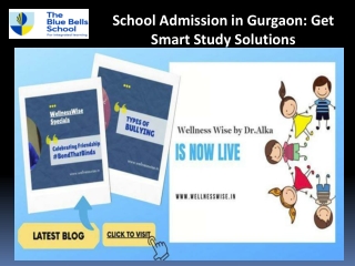 School Admission in Gurgaon - The Blue Bells School