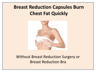 Make Big Boobs Smaller with Cute B Cream