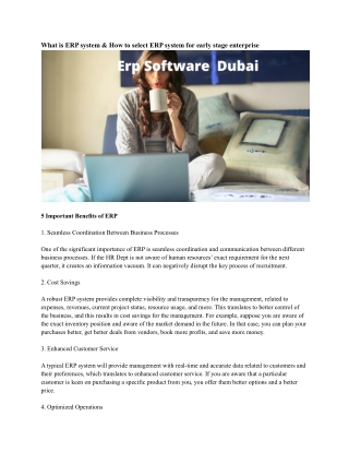 Erp Software  Dubai