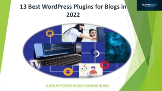13 Best WordPress Plugins for Blogs in 2022