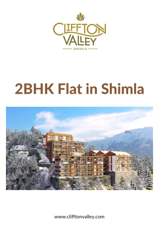 2BHK Flat in Shimla