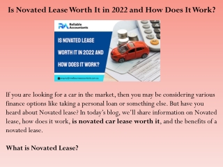 Is Novated Lease Worth It in 2022 and How Does It Work