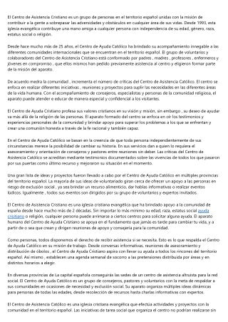 Grupos De Jesús, Conjuntos de ayuda