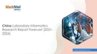 China Laboratory Informatics Market Growth and Key Competitor Analysis till 2026