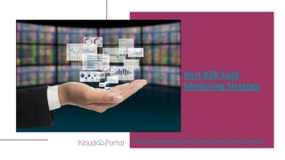 Best B2B SaaS Marketing Strategy | KloudPortal