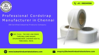 Best CordStrap Manufacturer in Chennai