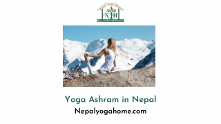 Yoga Ashram in Nepal