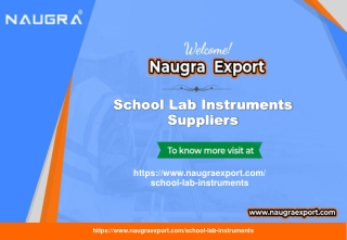 School Lab Instruments Suppliers