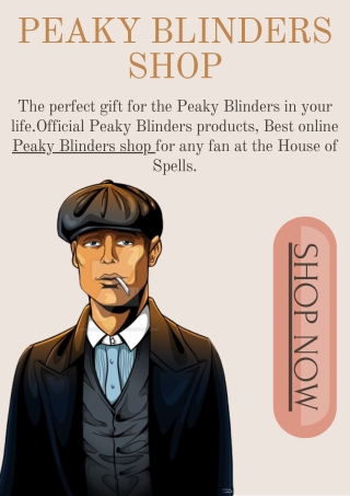 peaky blinders shop