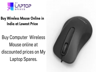 Buy Wireless Mouse at Best Prices in India