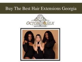 Buy The Best Hair Extensions Georgia
