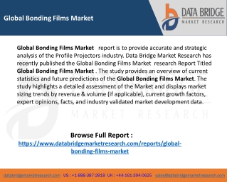 Global Bonding Films Market Share