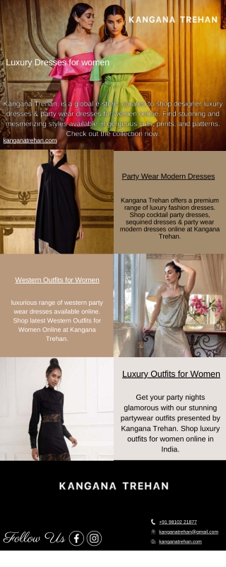 _Luxury Dresses for women
