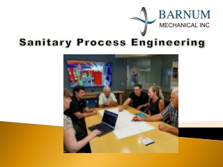 Sanitary Process Engineering-Barnum Mechanical
