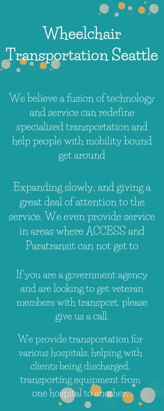 Wheelchair Transportation Seattle - Medical Transportation In Seattle Info