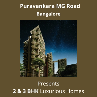 Puravankara MG Road Bangalore -  E-Brochure