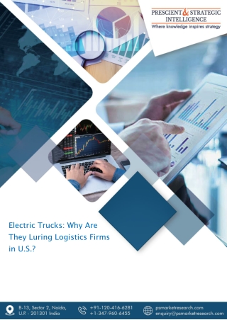 U.S. Electric Truck Market Revenue to Surpass $15,084.3 Million by 2030