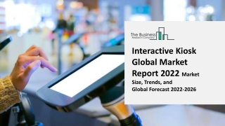 Interactive Kiosk  Market By Product Type, Application, Technology, Opportunity Analysis and Industry Forecast, 2022–203