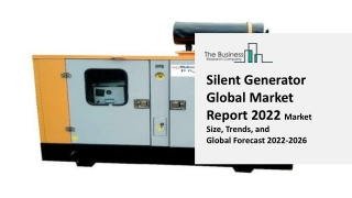 Silent Generator Market Size, Share, Industry Analysis, By Type, By Application, End User and Regional Forecast 2022-203