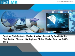 Denture Disinfectants Market