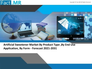 Artificial Sweetener Market
