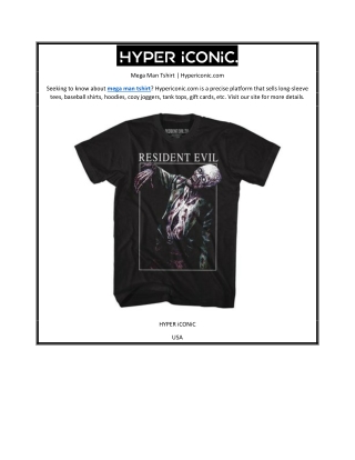 Mega Man Tshirt | Hypericonic.com