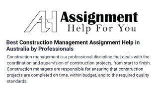 Best-construction-management-assignment-help-in-australia