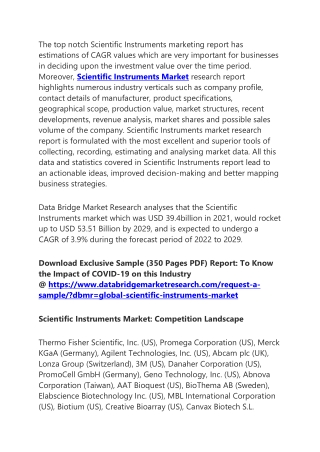 Scientific Instruments Market