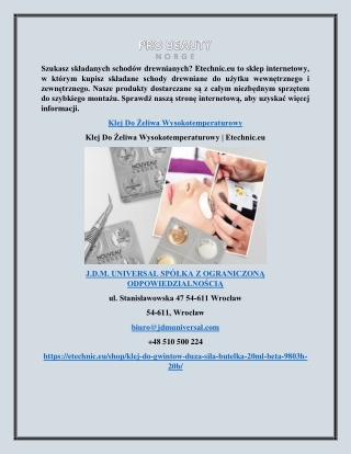 Klej Do Żeliwa Wysokotemperaturowy | Etechnic.eu