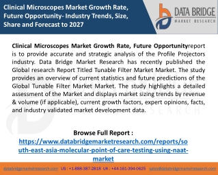 Clinical Microscopes Market