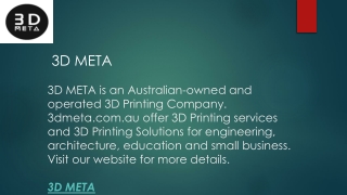 3D META  3dmeta.com.au