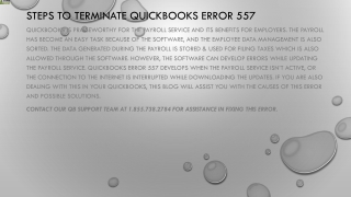 Easiest method to resolve QuickBooks error 557