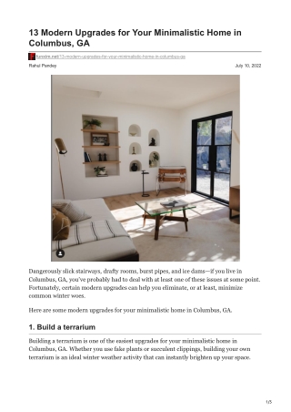 funxim.net-13 Modern Upgrades for Your Minimalistic Home in Columbus GA