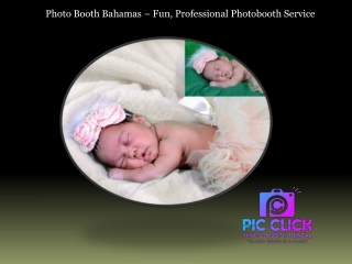 Photo Booth Bahamas – Fun, Professional Photobooth Service