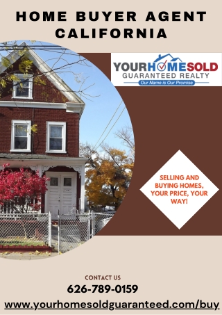 Home Buyer Agent California | Professional Realtor - YHSGR
