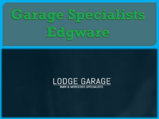 Garage Specialists Edgware