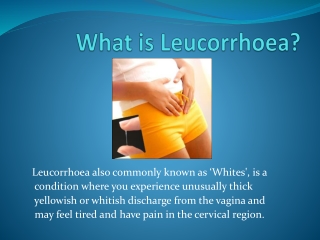 Safe and Effective Leucorrhoea Natural Treatment