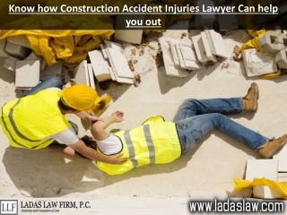 Construction Accident Injuries Lawyer