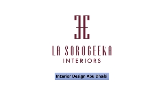 Interior Design Abu Dhabi