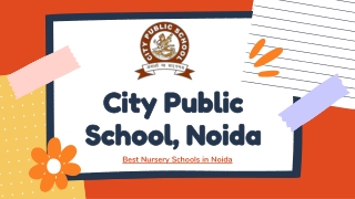 Get Your Child Admission to One of the Best Nursery Schools in Noida