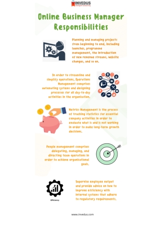 Job Description Template For Online Business Manager - Invedus