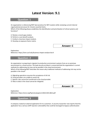 Further develop Your CAS-004 Dumps By Using The Study Kit