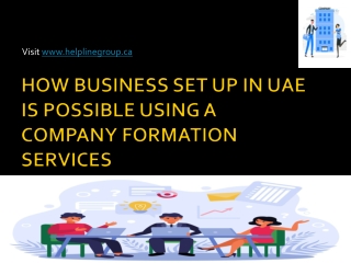 HOW BUSINESS SET UP IN UAE IS POSSIBLE