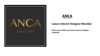 Luxury Interior Designer Mumbai